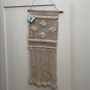 NWT woven wall hanging